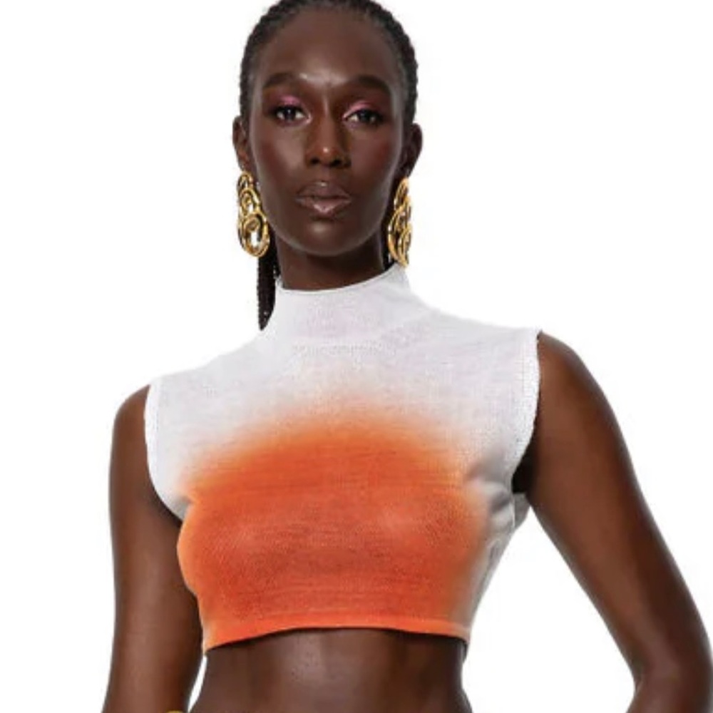 Hanifa Kalia Sheer Top